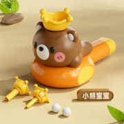 竺古力 儿童卡通吹气悬浮球 棕熊-悬浮球