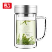 限移动端：富光 健牌双层 大容量水杯 520ml