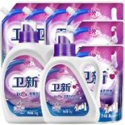 10点、首购、PLUS会员：卫新 香薰洗衣液 薰衣草套装18斤（2kg+1kg+袋装1kg*6）