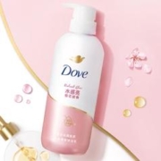 PLUS会员：多芬（Dove）水亮感精华沐浴露 500ml*2件+赠樱花沐浴乳400g