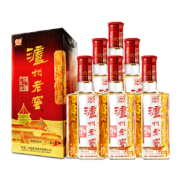 88VIP：泸州老窖 六年窖头曲52度500mL*6瓶整箱装浓香型高度白酒过年送礼