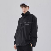 gxgjeans 秋季明线字母刺绣夹克男式外套男