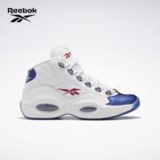 Reebok锐步官方男鞋QUESTION MID经典拼接撞色运动训练实战篮球鞋 GX0227 中国码:42(27cm),US:9