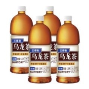 SUNTORY 三得利 无糖乌龙茶 大瓶茶饮料1.25L*4瓶整箱装三得利乌龙茶