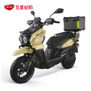 ZUB 五星钻豹 高速电动摩托车72V35AH外卖电动100km续航3000W大电机 X1