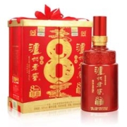 88VIP会员：泸州老窖 白酒八年窖头曲品藏礼盒52度500ml*2瓶浓香型年货送礼
