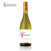 MONTES 蒙特斯 智利原瓶进口 红天使 珍藏级 莎当妮 干白葡萄酒 750ml 单瓶