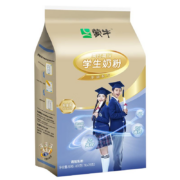 plus会员：蒙牛 铂金装 高锌高钙学生奶粉400g袋装*6件