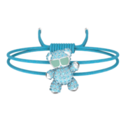 施华洛世奇（SWAROVSKI）【520送女友礼物】 施华洛世奇 TEDDY  手链 萌趣小熊生日礼物 蓝色 5642980