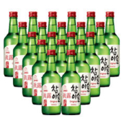 限移动端、京东百亿补贴：Jinro 真露 韩国进口烧酒20.1°竹炭酒 360ml*20瓶 整箱装 年货送礼