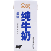 天润新疆盖瑞纯牛奶整箱 盖瑞纯奶砖全脂早餐奶常温 200g*18盒
