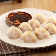 plus会员:思念 金牌虾仁水饺 虾仁三鲜480g/32只/袋＊4件