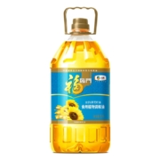再降价、京东百亿补贴：福临门 食用油 葵花籽清香食用植物调和油 5L