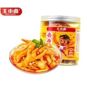 王小卤 无骨鸡爪 蒜香酸辣味 500g＊2件