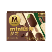 梦龙 和路雪 迷你梦龙三重口味香草+白巧+抹茶冰淇淋 42g*6支 雪糕
