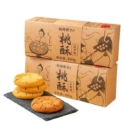 鲍师傅 小米味桃酥饼干礼盒 360g