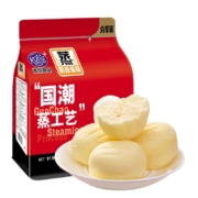 概率券、需首购、plus会员：港荣 淡奶蒸面包 208g