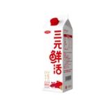 京东PLUS：SANYUAN 三元 鲜活牛乳 950ml*3件