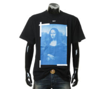 OFF-WHITE 箭头蒙拉丽莎OVER SIZE宽版男短袖T恤OMAA038R21JER001