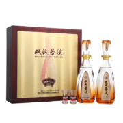预售：双沟 珍宝坊圣坊礼盒装 浓香型白酒 42度（480ml+20ml）*2瓶