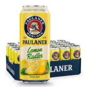 PAULANER 保拉纳 德国原装进口啤酒柏龙保拉纳柠檬拉德乐500ml*24听整箱