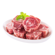 天顺源原切羊蝎子 1kg  新西兰进口羔羊脖骨 冷冻 清真年货炖煮火锅食材