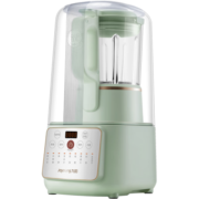九阳（Joyoung）破壁机轻音家用1.5L大容量隔音罩柔音降噪豆浆机智能预约加热高速榨汁机 P919单杯