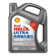京东PLUS：Shell 壳牌 超凡喜力系列 深空灰壳 5W-30 SN级 全合成机油 4L