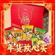 春节年货礼盒、爆卖年货、88VIP：Orion 好丽友 好运开年礼盒零食大礼包 532g