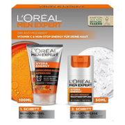 L'Oréal欧莱雅 Men Expert 男士劲能礼品套装 保湿霜50ml+洁面膏100ml