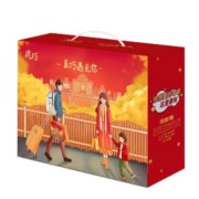 真巧 网红夹心曲奇饼干 礼盒装700g