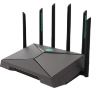 华硕（ASUS）天选路由器电竞游戏路由器|WiFi6双频穿墙王|游戏电竞加速|双2.5G口|疾速6000M|家长路由