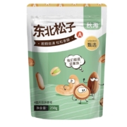 京东百亿补贴：秋淘（QIUTAO） 大颗粒东北松子250g*2袋