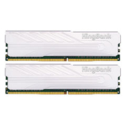 KINGBANK 金百达 银爵系列 DDR4 3200MHz 台式机内存 马甲条 银色 16GB 8GBx2
