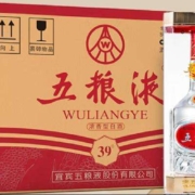 五粮液 普五第八代52度 浓香型白酒 39度 500mL 6瓶