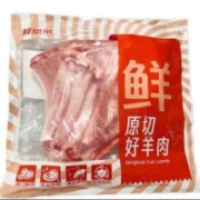 鲜京采 新西兰原切带骨羊排 2KG/袋 *2件