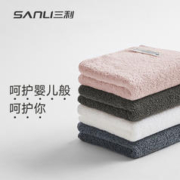 SANLI 三利 毛巾纯棉成人柔软洗脸家用