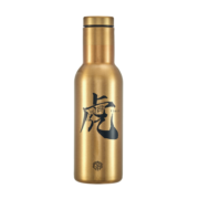 共禾京品（JINGREPUBLIC）周大福联名虎年304不锈钢保温杯车载杯户外大容量男士创意水杯 虎虎生威-荣耀金色
