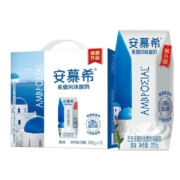 今晚20点：伊利安慕希希腊风味早餐酸奶原味205g*12盒*2件