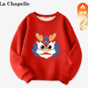 厚实保暖！La Chapelle 儿童加绒龙年拜年服
