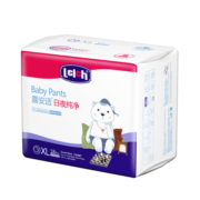 露安适（Lelch）小奶熊mini拉拉裤 超薄干爽透气婴儿学走裤 安心裤XL码18片
