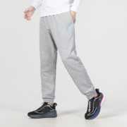 京东百亿补贴:adidas 阿迪达斯 灰色运动裤男子针织卫裤收口休闲裤训练裤