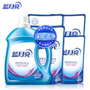 限移动端、京东百亿补贴：Bluemoon 蓝月亮 深层洁净洗衣液5件套 6.5kg