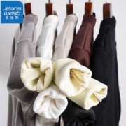 JEANSWEST 真维斯 半高领百搭针织衫毛衣