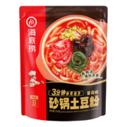 plus会员：海底捞方便速食米粉米线番茄味砂锅土豆粉325g*3件+凑单品