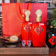 泸州老窖，泸州福 盛事共享 52度浓香型白酒500mL*2瓶礼盒装*3盒 赠窖之雅 52度白酒500mL*1瓶