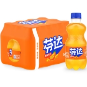 再降价、plus会员、需首购：芬达 Fanta 橙味汽水碳酸饮料300ml*12瓶 *4件