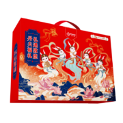 plus会员:丹夫 敦煌经典联名 华夫饼巧克力巴特黄油薄脆年货大礼盒 1090g/箱