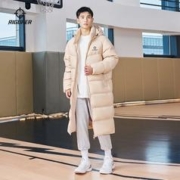 RIGORER 准者 男款长款羽绒服时尚休闲男装保暖外套运动外套1308