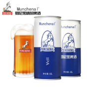 需首购: MUNCHENAL 精酿啤酒IPA原浆啤酒 1L